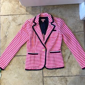 Lilly Pulitzer Striped Summer Blazer